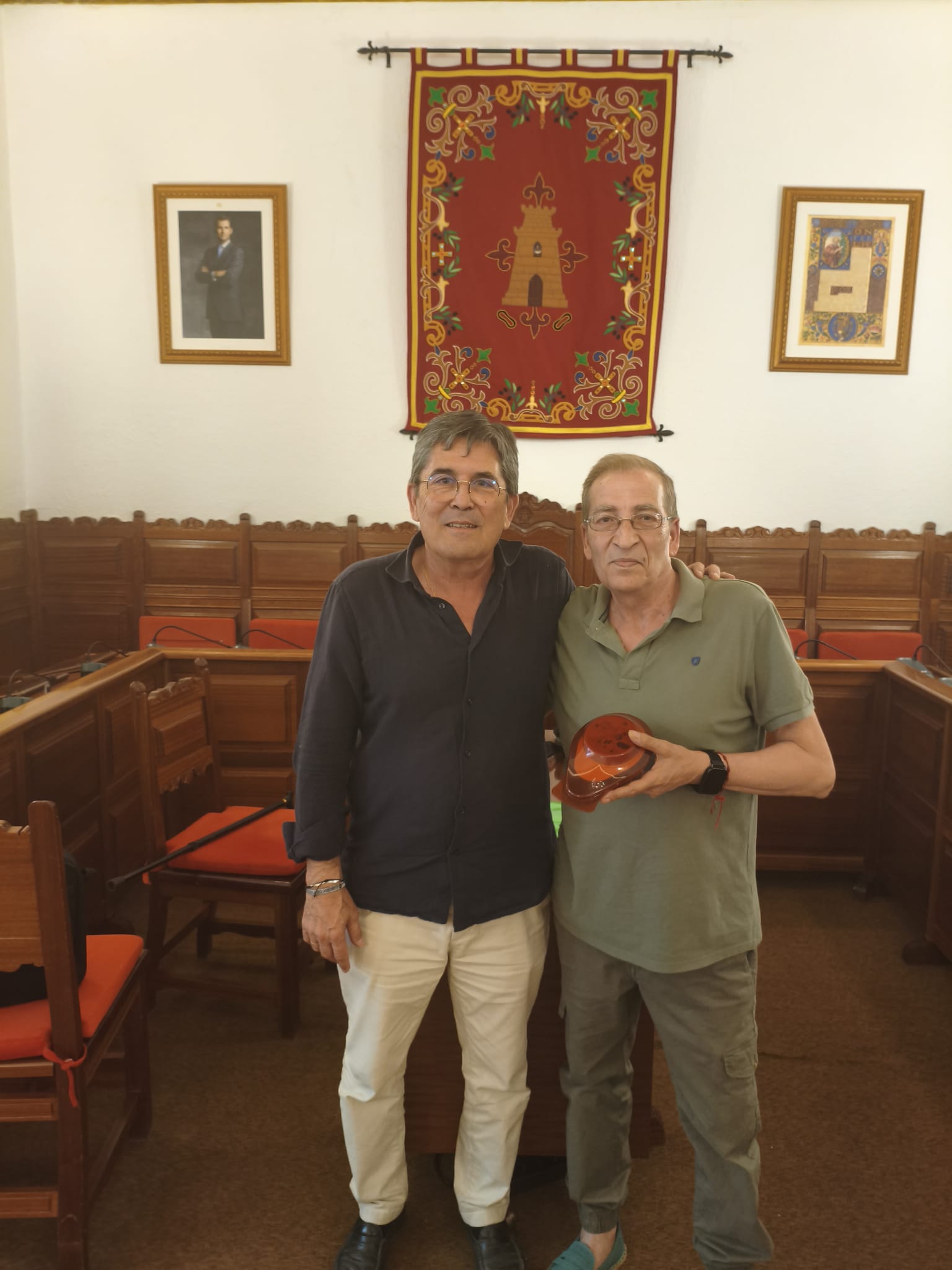 Reunión con el alcalde Torredonjimeno